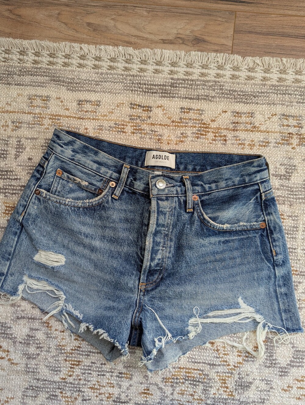 AGOLDE Denim shorts